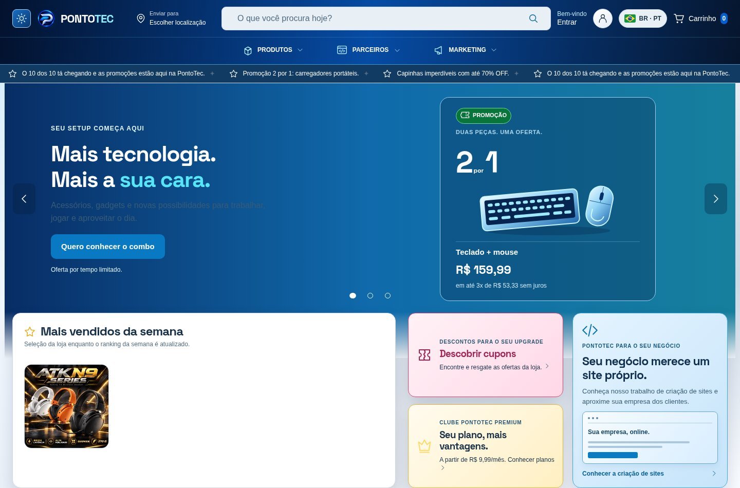 PontoTec e-commerce
